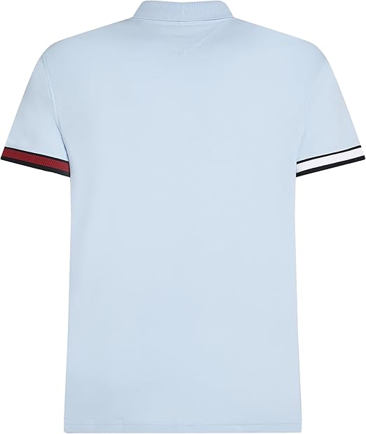 Men's Flag Cuff Slim Polo